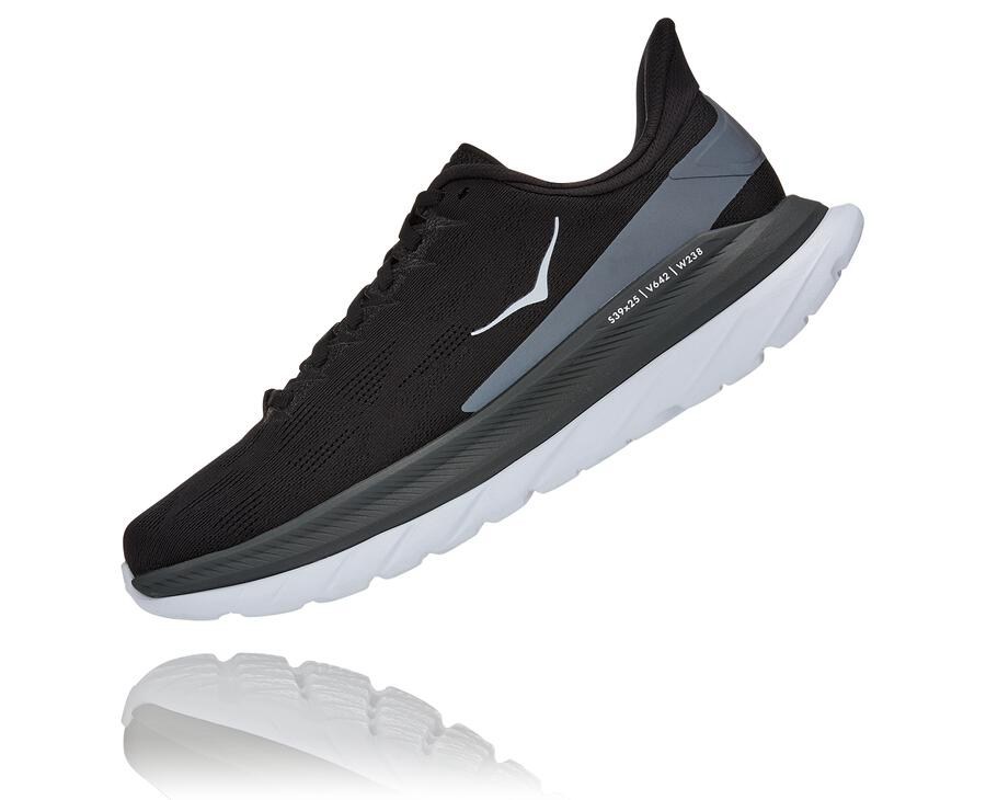 Hoka One One Løbesko Herre - Mach 4 - Sort/Hvide - 205693ZKL